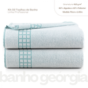 Ver imagem 4 de Jogo de 02 Toalhas de Banho Georgia Verde