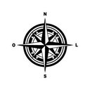 Ver imagem 1 de Adesivos Jeep Renegade Bússola Rosa Dos Ventos Lateral Preto