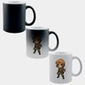 Caneca Mágica Fosca 325ml Y1 Menina Guerreira Rpg Desenho - 1