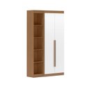 Ver imagem 2 de Guarda-Roupa Modulado 2 Portas 2 Gavetas 4 Prateleiras Estante Versatille Yescasa