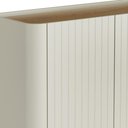 Ver imagem 6 de Aparador Buffet Sala de Jantar 2 Portas Brise Pés Industrial Dourado Naim I03 Luna Louro - Lyam