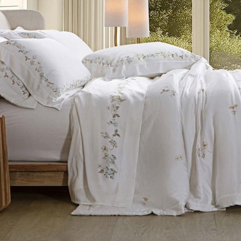 Jogo de Cama Queen 400 Fios Bambu Gardene - Casa K Estampado
