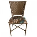 Ver imagem 2 de Cadeira Vivara Floral Verde - Wj Design