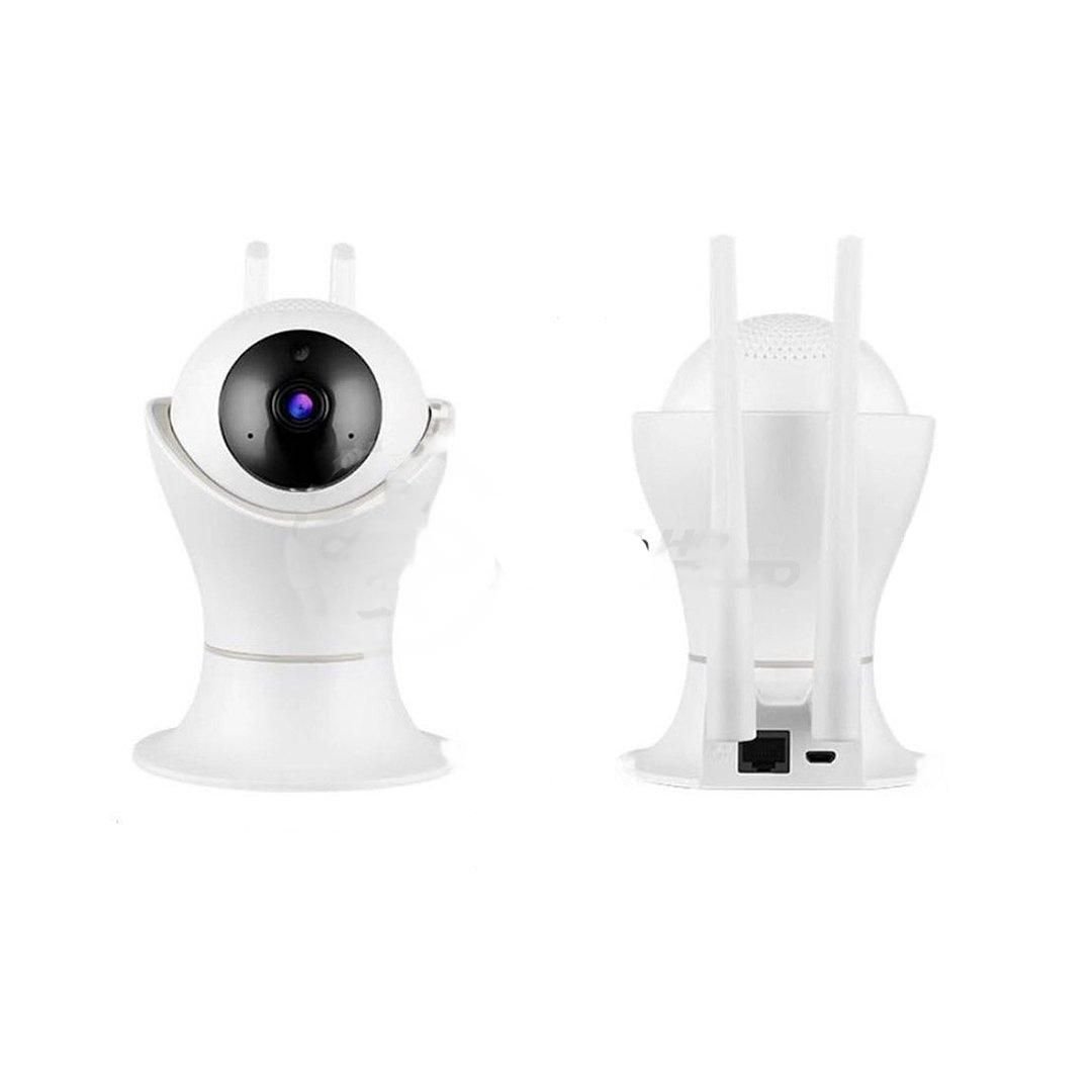 Câmera Ip C360 de Segurança Wifi 2 Antenas Robô Hd 1080p sem Fio 360º ...
