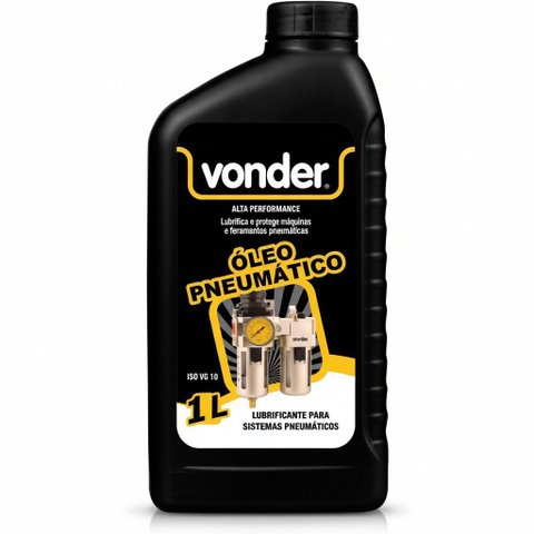 Óleo Pneumático Vonder 1 Litro Fluido Hidráulico Compressore Ar