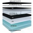 Ver imagem 2 de Colchão Pérola Negra Molas Ensacadas Gazin 88x188x32