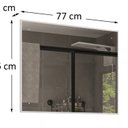 Ver imagem 3 de Espelheira New 80 Branco/Branco
