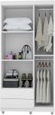 Ver imagem 3 de Guarda Roupa Solteiro com 3 Portas 2 Gavetas