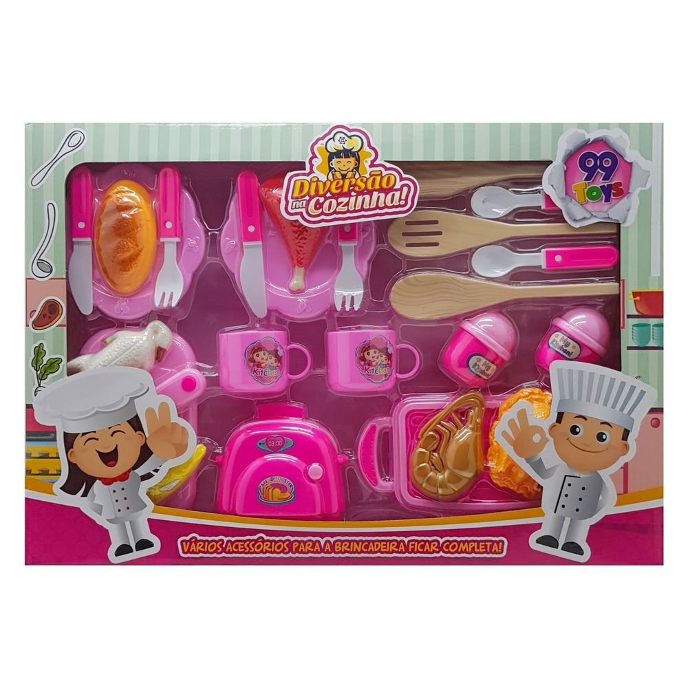 Boneca Barbie Cheff kit De Cozinha Cotiplas - 2494 em Promoção na Americanas