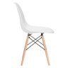 Mesa redonda Eames 90 cm + 4 cadeiras Eiffel DSW - 5