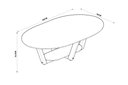 Ver imagem 4 de Mesa de Centro Elegance Mdf Off White Nature Tebarrot Móveis