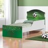 Cama Infantil Futebol Copa Proteção Lateral Adesivo Uv Brilhante - 1