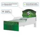 Ver imagem 3 de Cama Infantil Futebol Copa Proteção Lateral Adesivo Uv Brilhante