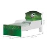 Cama Infantil Futebol Copa Proteção Lateral Adesivo Uv Brilhante - 2