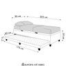 Bicama Box Baú Solteirão 96x188 Cm Samy S05 Sintético Cinza - Mpozenato - 4