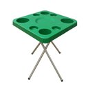 Ver imagem 2 de Mesa Praia Petisqueira Alta Dobrável e Sup. Guarda-sol Chão