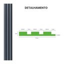 Ver imagem 3 de Painel Ripado Laminado de Eva Autocolante Rpdol 10cm Linha Urban Blue 2,5 Metros Rpdol 18