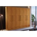 Ver imagem 1 de Guarda Roupa 6 Portas e 2 Gavetas Espanha Naturale - Rufato