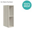 Ver imagem 4 de Armario Aereo Nicho Mdf 20 Cm Kali 12199 Bianco Toq Nicioli