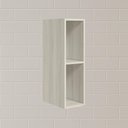 Ver imagem 5 de Armario Aereo Nicho Mdf 20 Cm Kali 12199 Bianco Toq Nicioli
