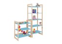 Ver imagem 2 de Conjunto Estantes Multiuso Colorê Infantil:azul