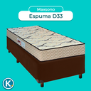 Ver imagem 4 de Cama Box + Colchão Solteiro D33 Maxsono Paropas