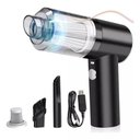 Ver imagem 3 de Aspirador de Pó Portátil Recarregável 120w - Preto