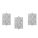 Ver imagem 2 de Kit Dobradiça Inox 304 Polido 3 Peças Synter