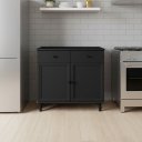 Ver imagem 1 de Aparador Buffet Classico 2 Portas 2 Gavetas 80cm Ditália