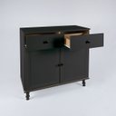 Ver imagem 4 de Aparador Buffet Classico 2 Portas 2 Gavetas 80cm Ditália