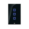 Interruptor Touch Wi-fi + Rf 3 Teclas Preto Automação Weg - 2