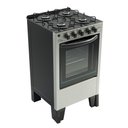 Ver imagem 1 de Fogão 4 Bocas a Gás Braslar Fenix Glass com Mesa de Vidro e Acendimento Automático Inox