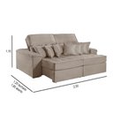 Ver imagem 3 de Sofa Martins M-188 02 Md.1.00 C/ Almofadas - V-211