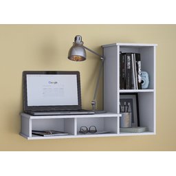 Suporte Notebook Armário Escrivaninha De Parede Quarto - 4