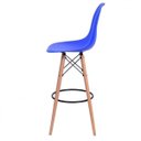 Ver imagem 3 de Banqueta Polipropileno Base Madeira Eiffel 