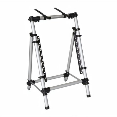 Suporte Profissional Djs Titanium Racks Periféricos 19" RP-120 Com Suporte L Para Notebook