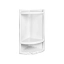 Ver imagem 1 de Porta Shampoo Cantoneira para Banheiro Herc Pvc Branco