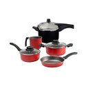 Ver imagem 1 de Jogo 4 Panelas Anis e Panela de Pressão Vancouver 4,5 Litros