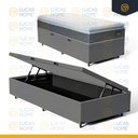 Ver imagem 4 de Cama Box Baú com Colchão de Espuma D45 Pillow Top Fort Comfort Solteiro 88cm