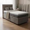 Ver imagem 2 de Cama Box Baú com Colchão de Espuma D45 Pillow Top Fort Comfort Solteiro 88cm