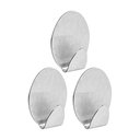 Ver imagem 1 de Gancho Oval com Adesivo Metal P