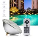 Ver imagem 2 de PAR56 Lâmpada Subaquática AC12V 18LED Piscina Luz Fria/Quente/RGB Impermeável Piscina LED Spotlight 
