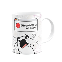 Caneca Divertida Flork - Instalando Minha Paciência! - 2