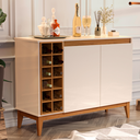 Ver imagem 1 de Aparador Monaco Cor Off White com Nature