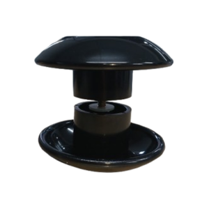 Puxador de Acrílico Ponto Redondo 11x9cm