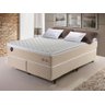 Cama Box Queen Alford Silver com Colchão Molas Ensacadas 158x198x66 Bege - 2