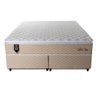 Cama Box Queen Alford Silver com Colchão Molas Ensacadas 158x198x66 Bege - 9
