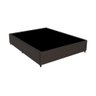 Cama Box Casal + Colchão Molas Ensacadas D28 Marrom Gazin New York 65x138x188 - 4