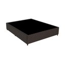 Ver imagem 4 de Cama Box Casal + Colchão Molas Ensacadas D28 Marrom Gazin New York 65x138x188