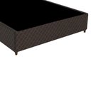 Ver imagem 5 de Cama Box Casal + Colchão Molas Ensacadas D28 Marrom Gazin New York 65x138x188
